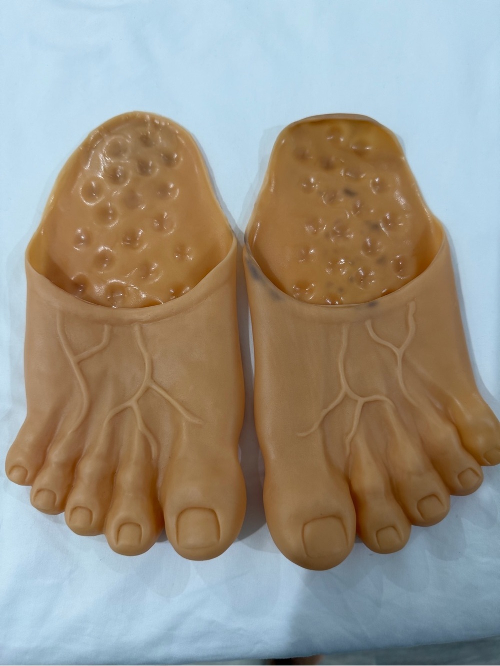 Fred Flintstone  Comfort Foot Slippers - Brown